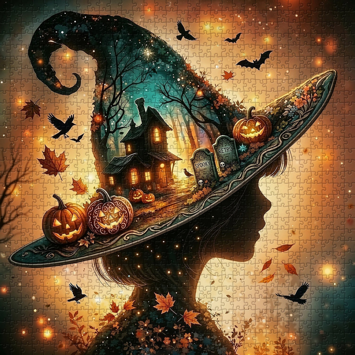 Shadow Witch Jigsaw Puzzle 1000 Piece