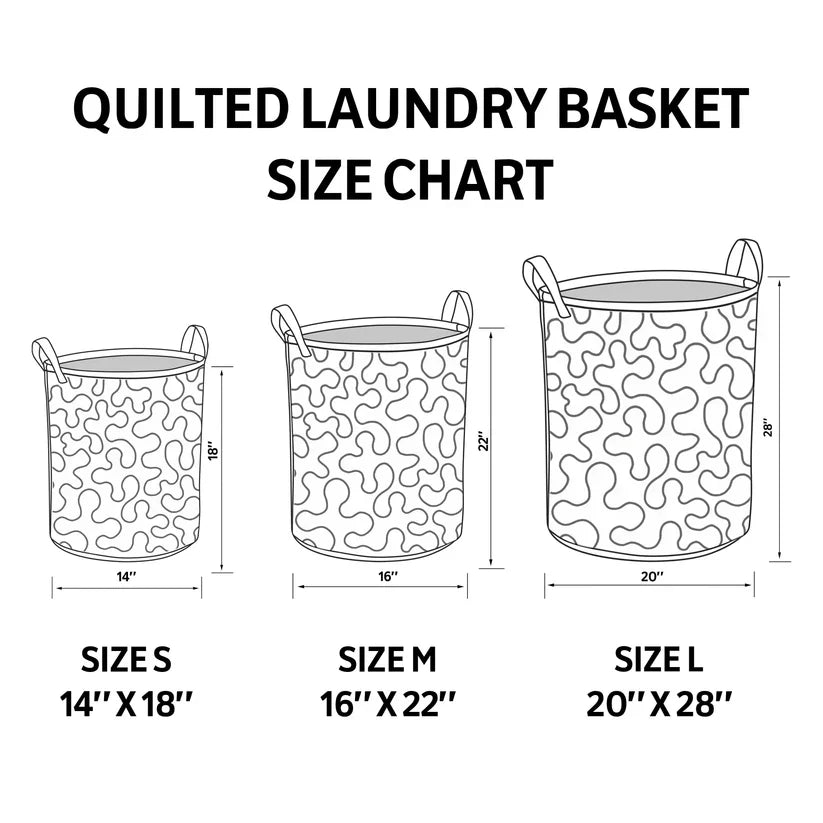 Hippie Van Quilted Laundry Basket GFTOTL4702
