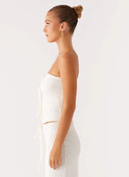 Blakely Tube Top - Ivory