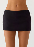 Mirna Micro Skort - Black