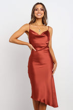 Cyprus Dress - Rust