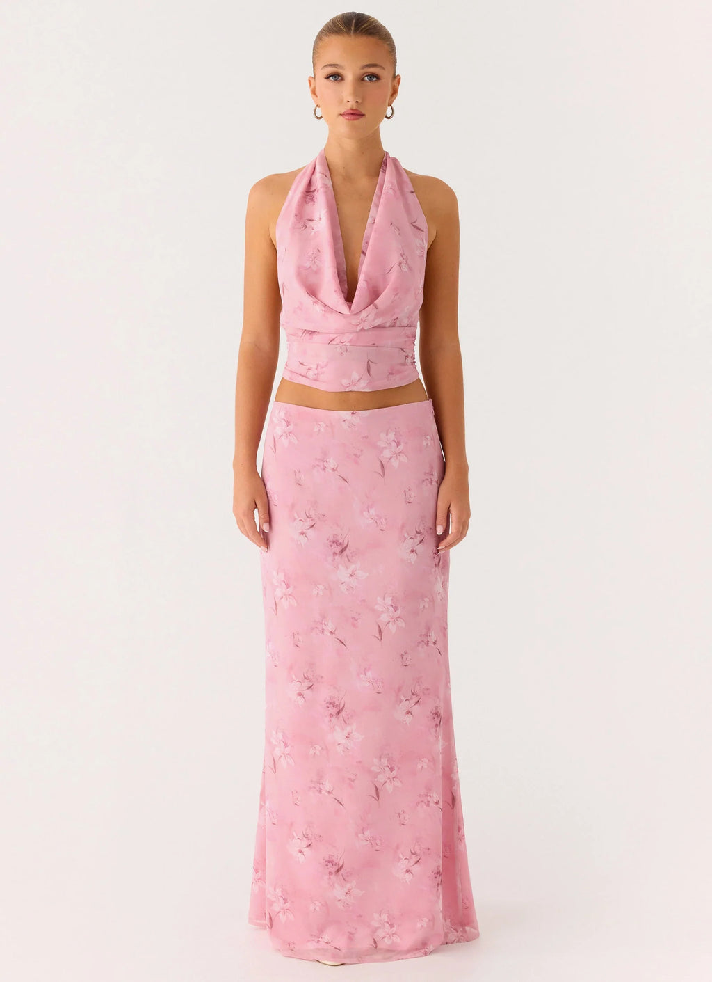 Soren Halter Top - Vintage Floral