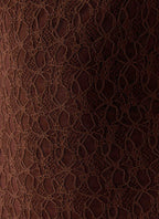 Promise Me Lace Maxi Dress - Chocolate