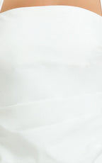 Tamika Mini Dress - Line Mini Dress in Off White