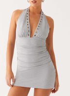 Daze Mini Dress - Grey