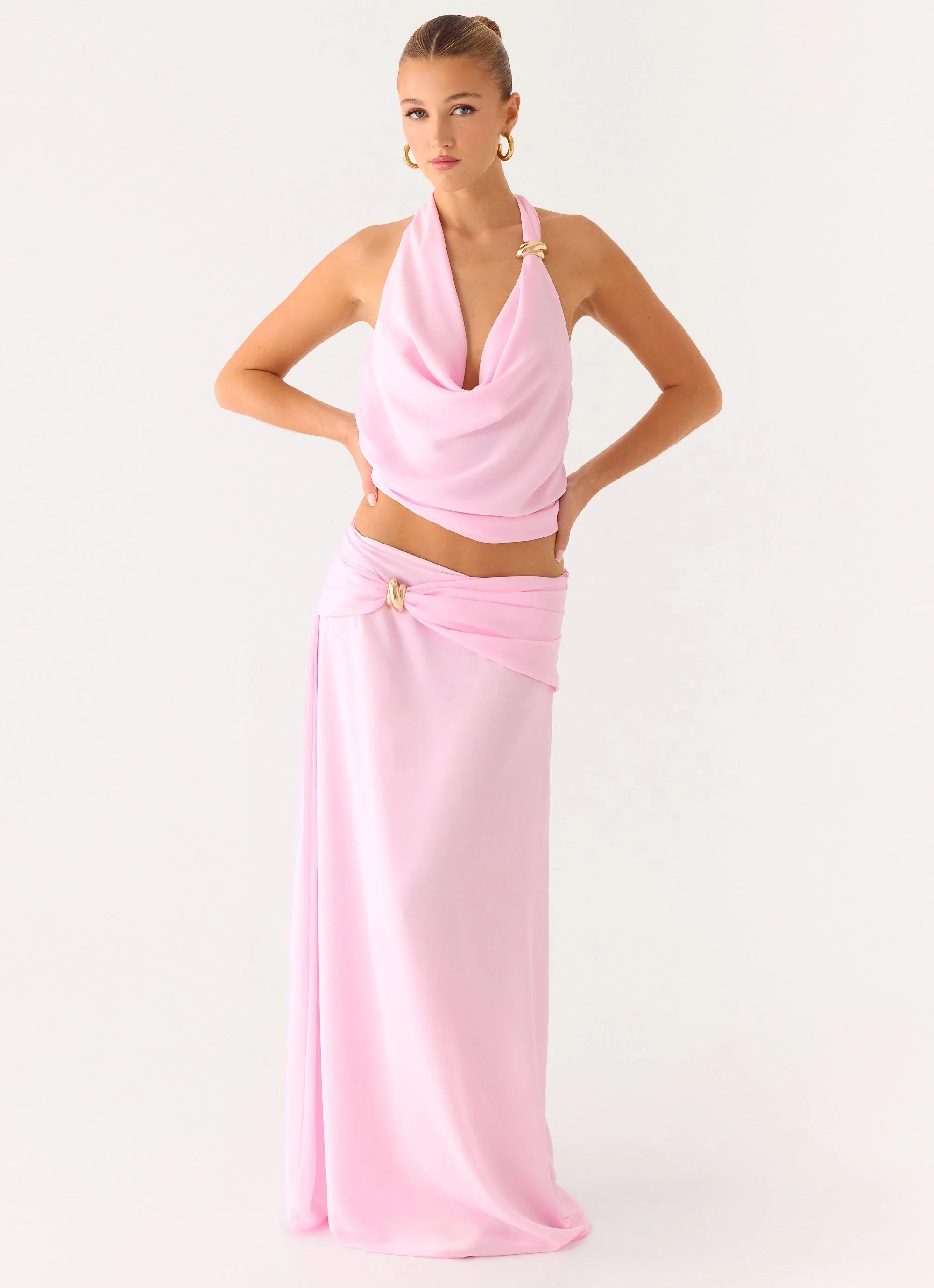 Anuhea Maxi Skirt - Pink