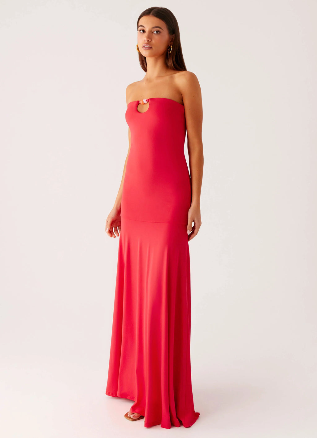 Hurts Like Hell Maxi Dress - Pink