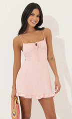 Corset Dress in Pink