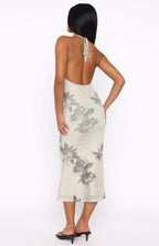 Tropic Like It's Hot Midi Dress Vintage Muse