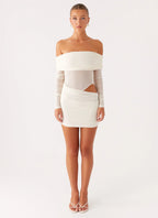 No Doubt Mini Dress - Ivory