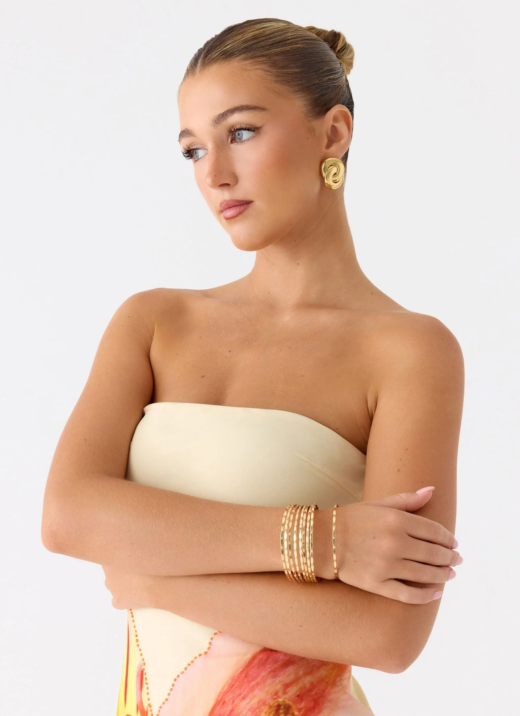 Trinket Bangles - Gold