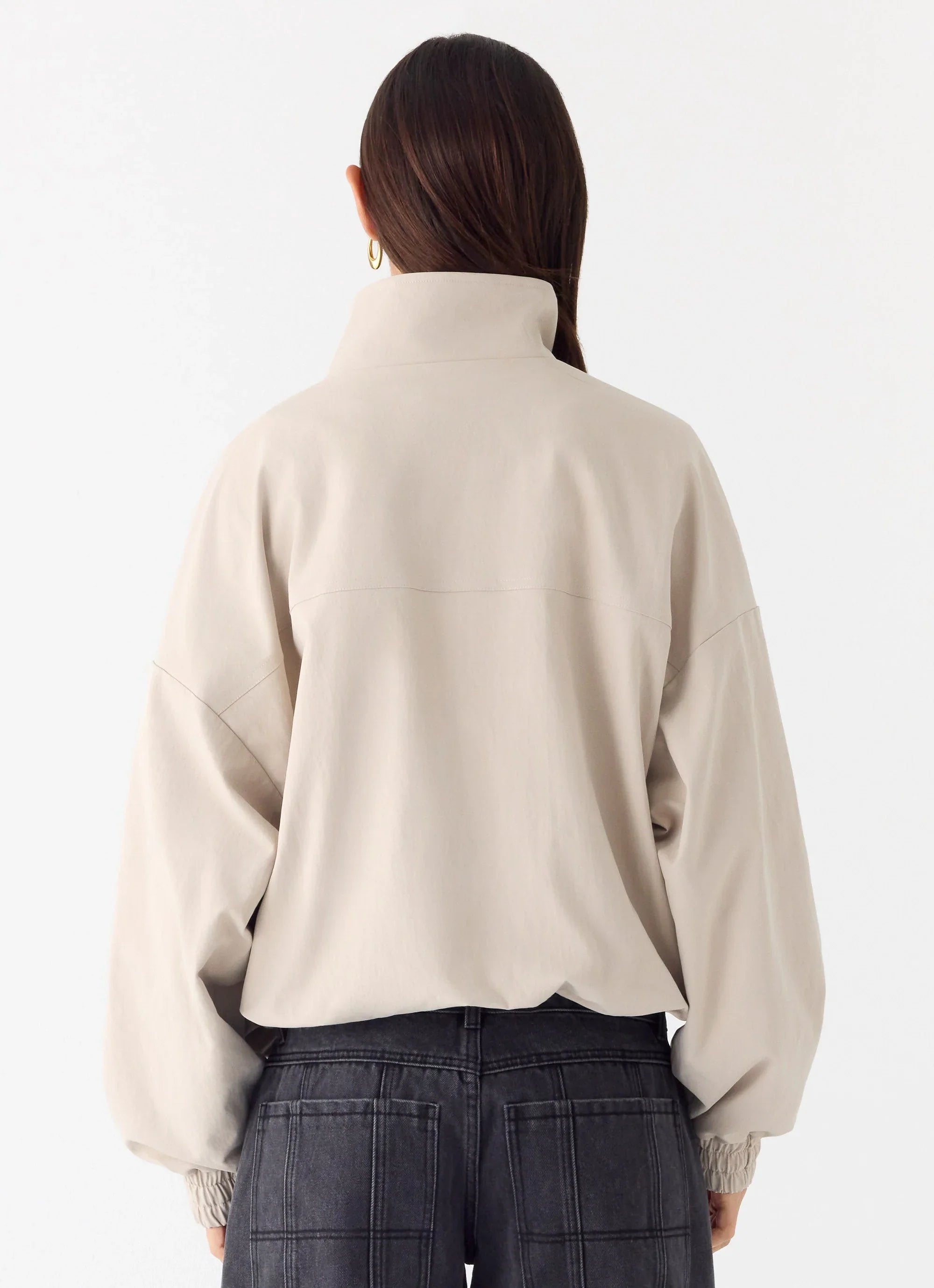 Luca Trench Jacket - Cool Tan