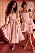 Ballerina Pink Midi Dress