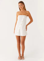 Hazel Mini Dress - White