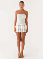 Kimia Mini Dress - White