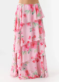 Melody Remedy Tiered Maxi Skirt - Petal Soleil