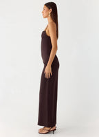 Hartwell Maxi Dress - Chocolate