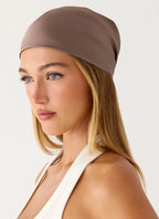 Lover Vibes Head Scarf - Chocolate