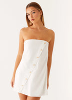 Hazel Mini Dress - White