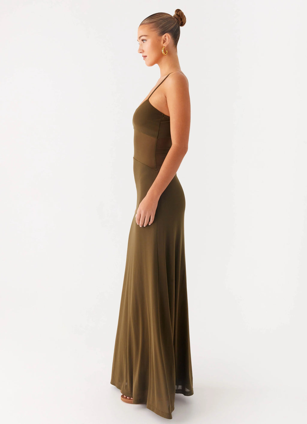 Starfall Maxi Dress - Khaki