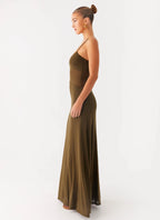 Starfall Maxi Dress - Khaki
