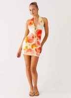Know You Better Mini Dress - Mimosa Blossom