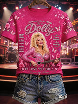 Country Singer Commemorative Printed T-Shirt