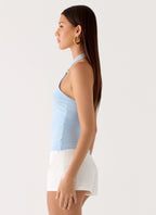 Henrietta Top - Blue