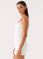 Aretha Mini Dress - White