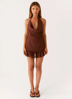 Floyd Mini Dress - Chocolate