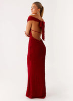 Chantelle Maxi Dress - Red