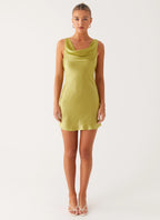 Tiegan Mini Dress - Lime