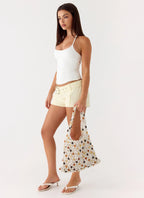 Club Tropica Crochet Bag - Cream