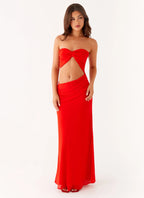 Carla Maxi Dress - Red