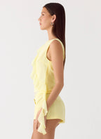 Sun Up Top - Yellow