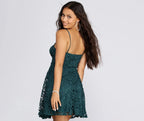 All The Trimmings Crochet Dress