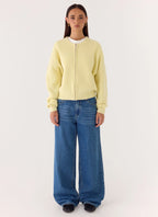 Codi Zip Jumper - Yellow
