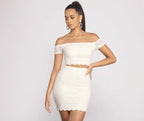 Classic Glam Mini Dress