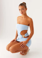 So Iconic Mini Dress - Blue