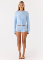 Evianna Cardigan - Blue