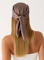 Lover Vibes Head Scarf - Chocolate