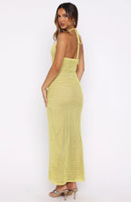 Only You Knit Maxi Dress Citrus
