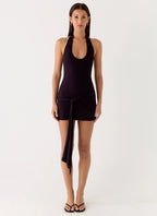 Vedetta Mini Dress - Black