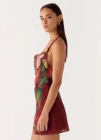 Camilla Cowl Mini Dress - Cuba Cuba