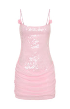 Studio Starlet Sequin Mini Dress Baby Pink