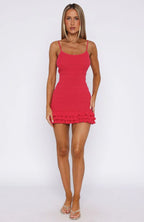 Cute Thing Knit Mini Dress Raspberry Pink