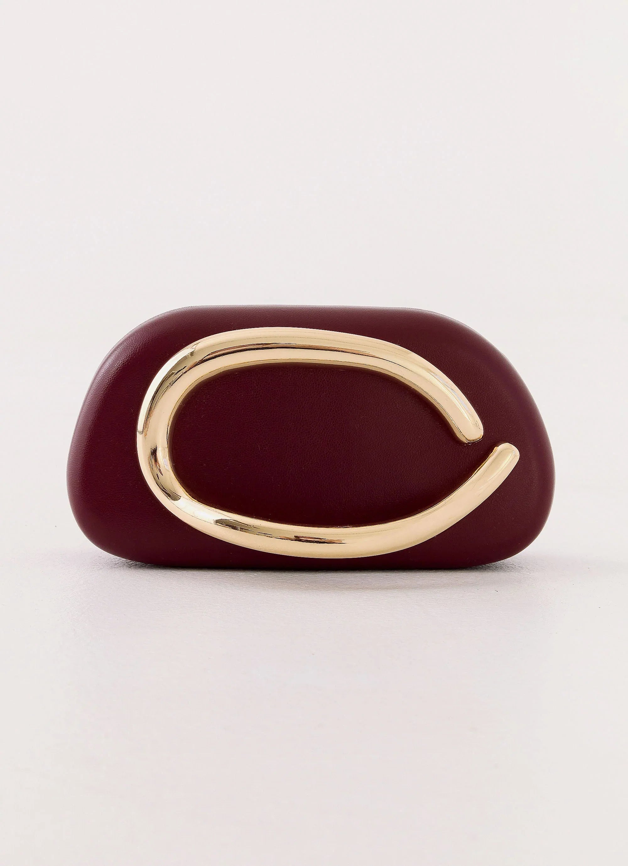 Avenna Clutch Bag - Maroon
