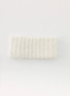 Snow Ball Knit headband - Cream