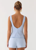 Lulita Top - Blue