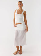 Connect My Heart Top - White